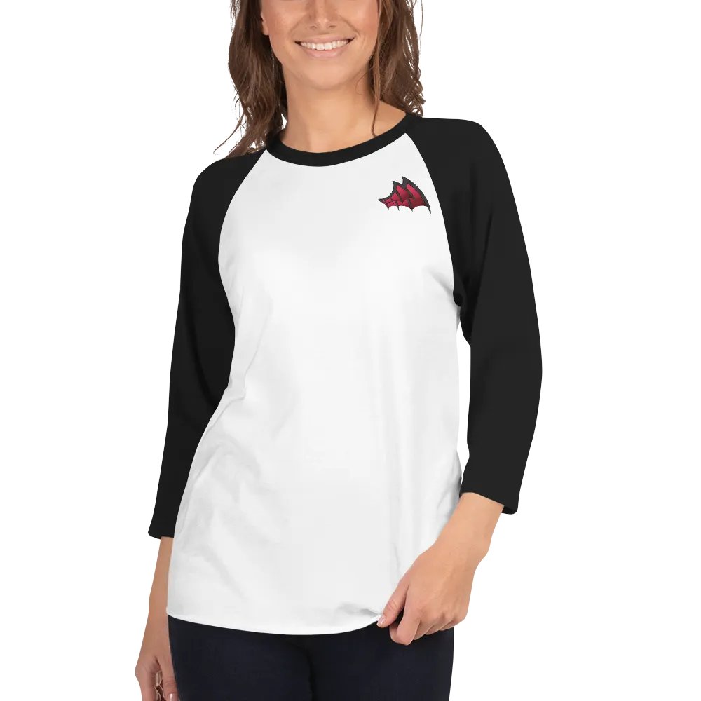 [Wings] ¾ Sleeve Raglan Tee product image (5)