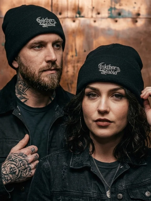 Inkthorn Studio Beanie - Embroider - Unisex product image (1)
