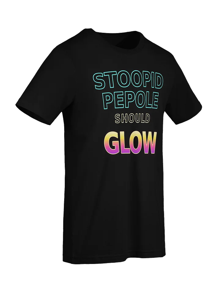 Stoopid Pepole Should Glow (Black/Navy) product image (2)