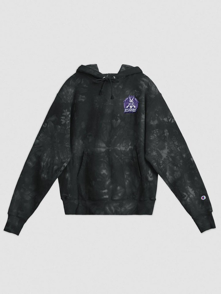 itsFatale Purple Outline Women's tie-ye hoodie product image (2)