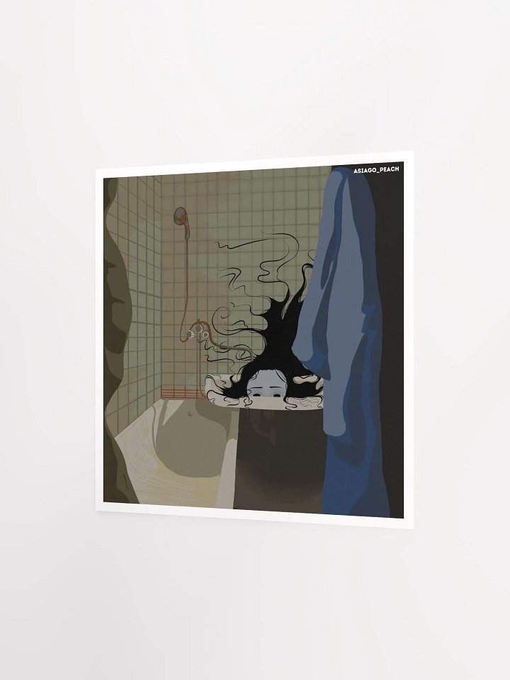 Bathroom Sink Horror Print product image (5)