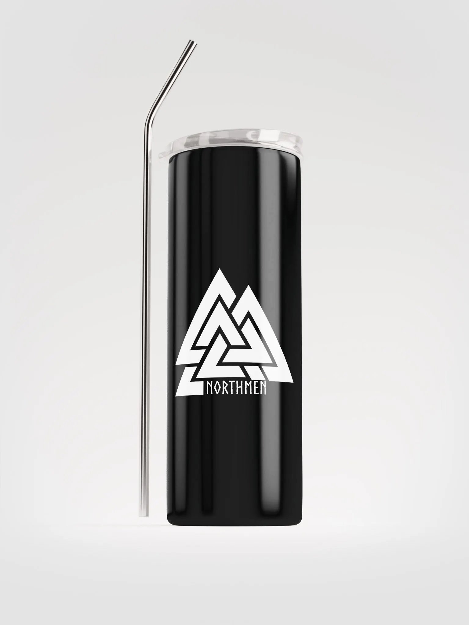 The Northmen - White Stylish - Steel Tumbler product image (1)