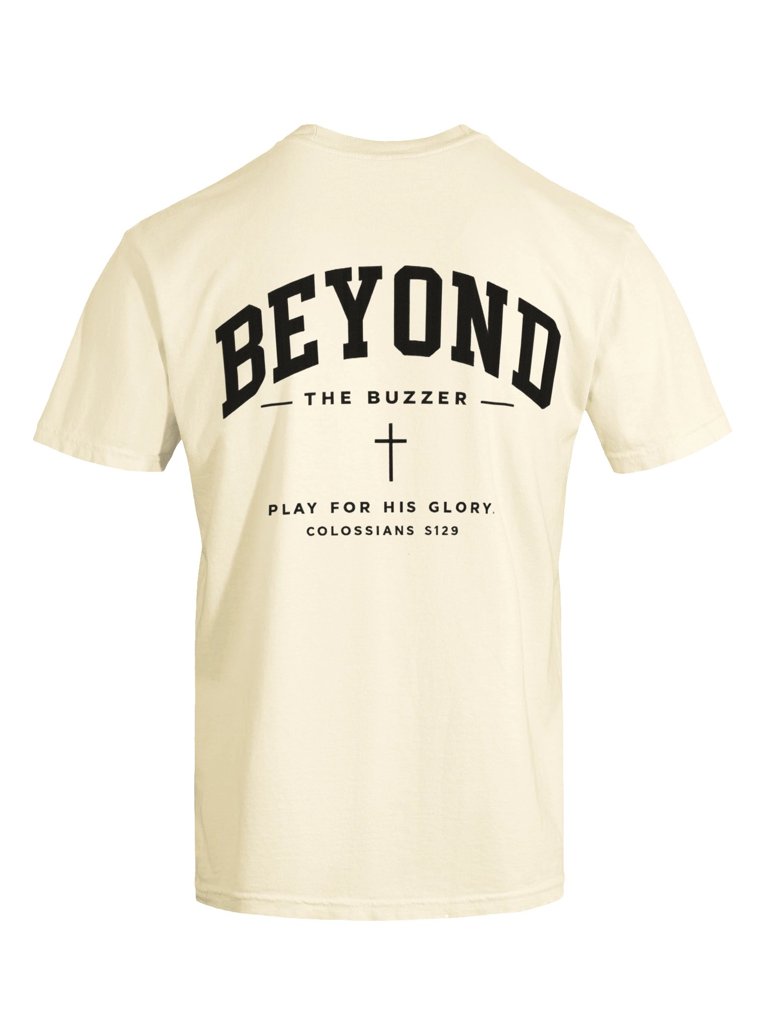 All for Him Basic Off-White Tee product image (7)