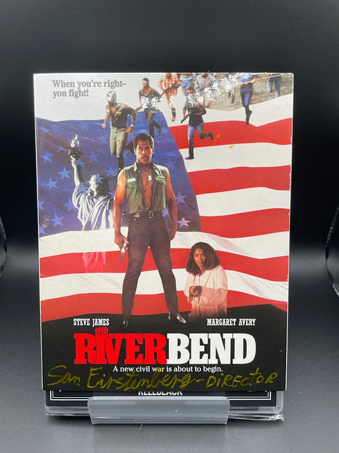 Riverbend (Blu-ray, 1989) Steve James | Variant Slipcover SIGNED by Sam Firstenberg product image (1)