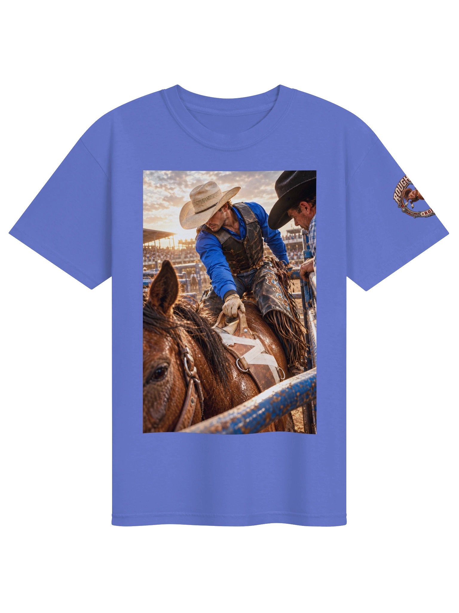 Bareback Bronc Chute to Pickup T-Shirt | ROUGHSTOCK RODEO™ product image (129)