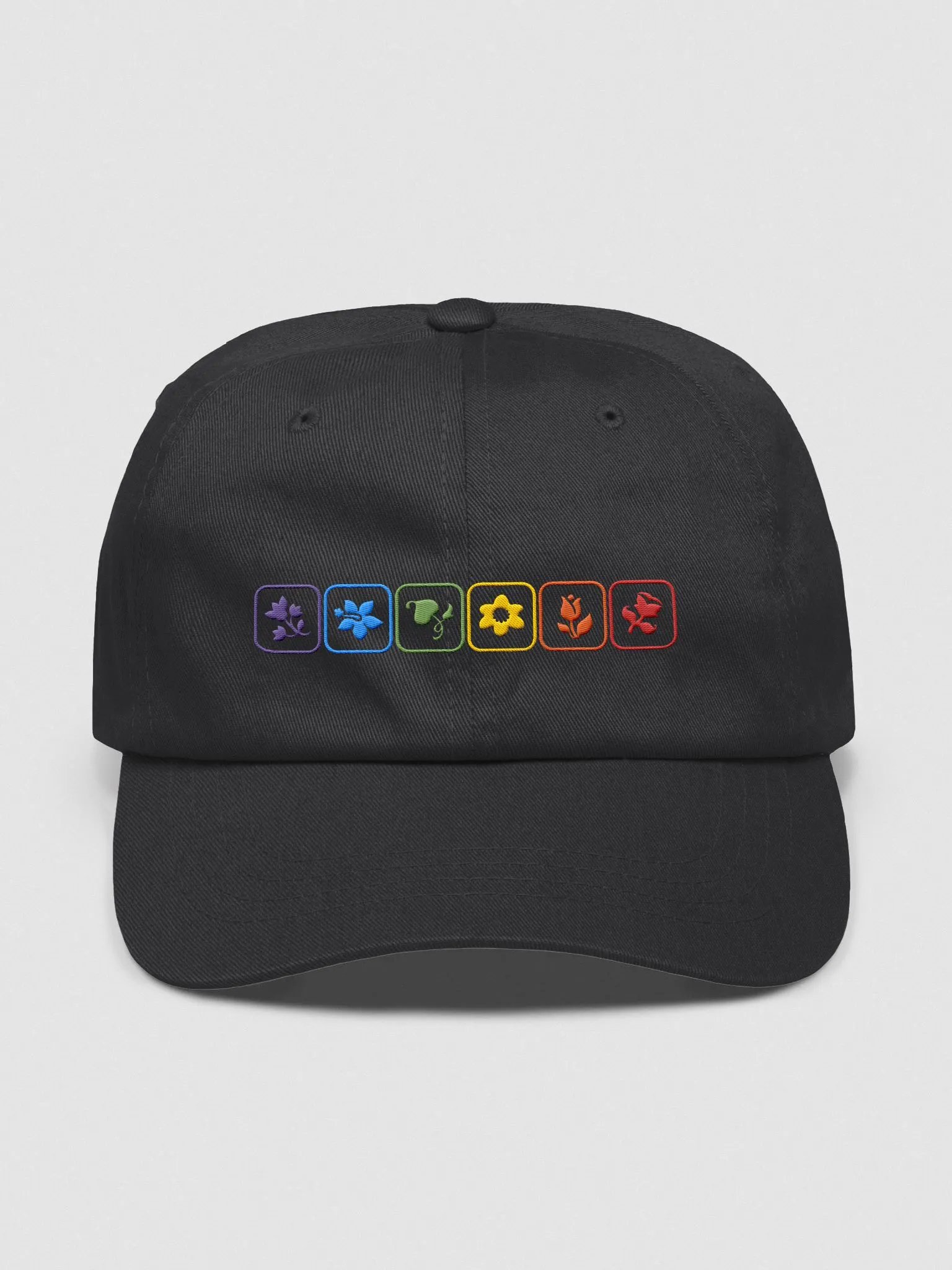 Lily’s Garden - Rainbow Game Pieces Cap product image (1)