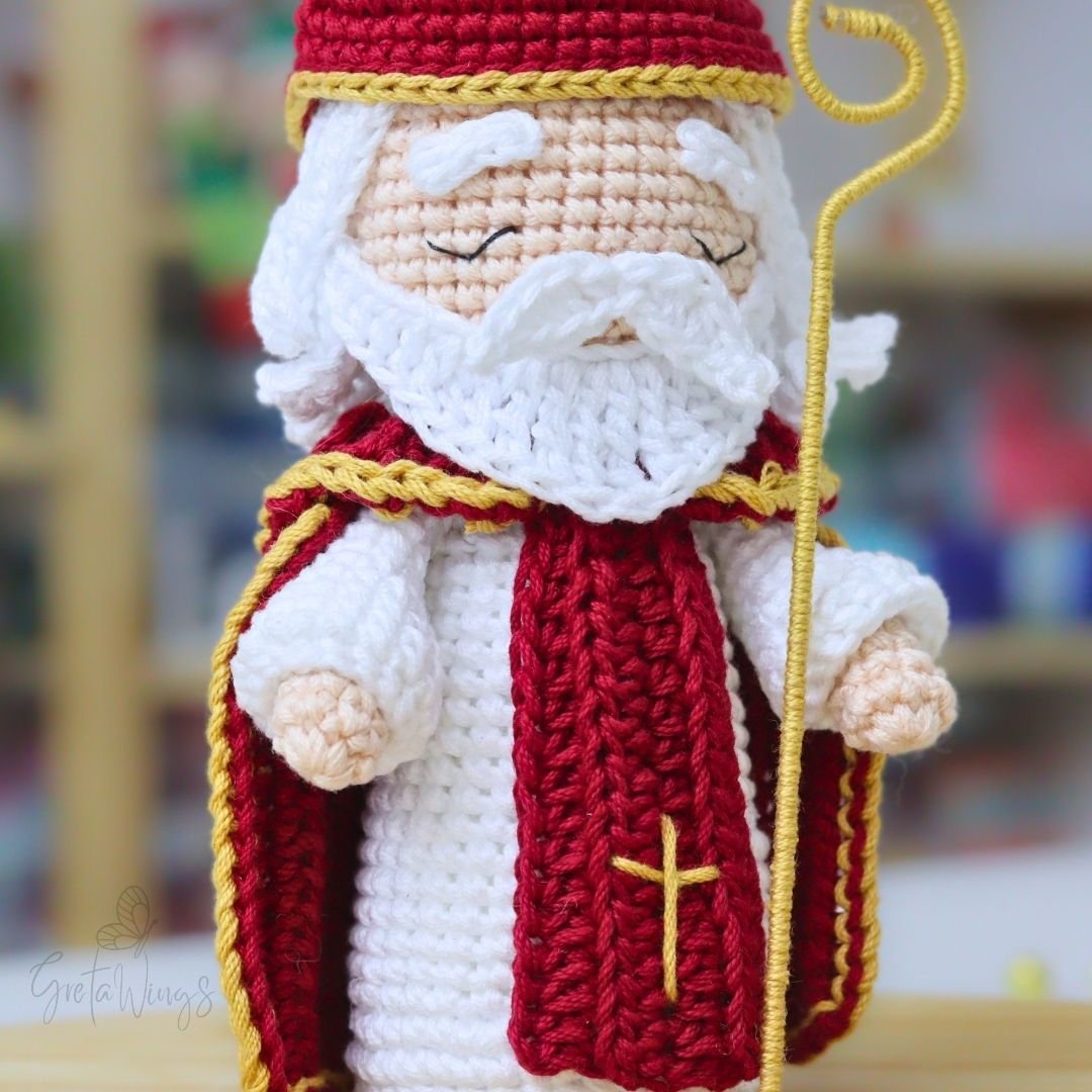 Saint Nicholas of Bari Amigurumi Pattern (Instant PDF Download) product image (4)