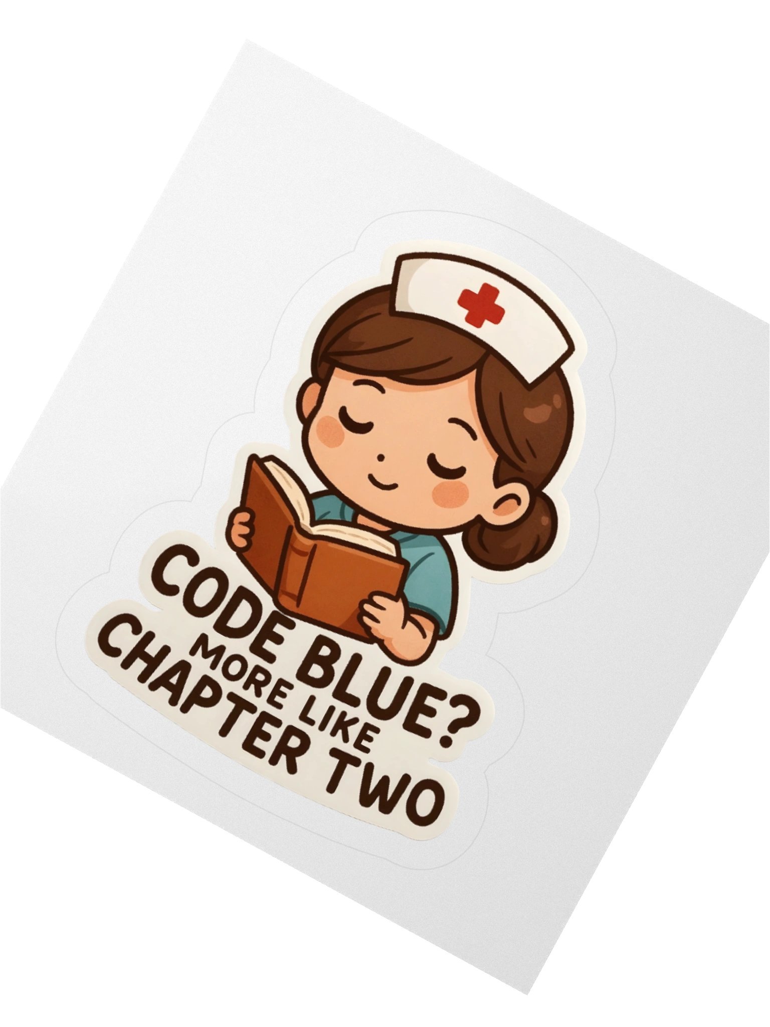 Z's Encouragement Zticker Code Blue. product image (2)