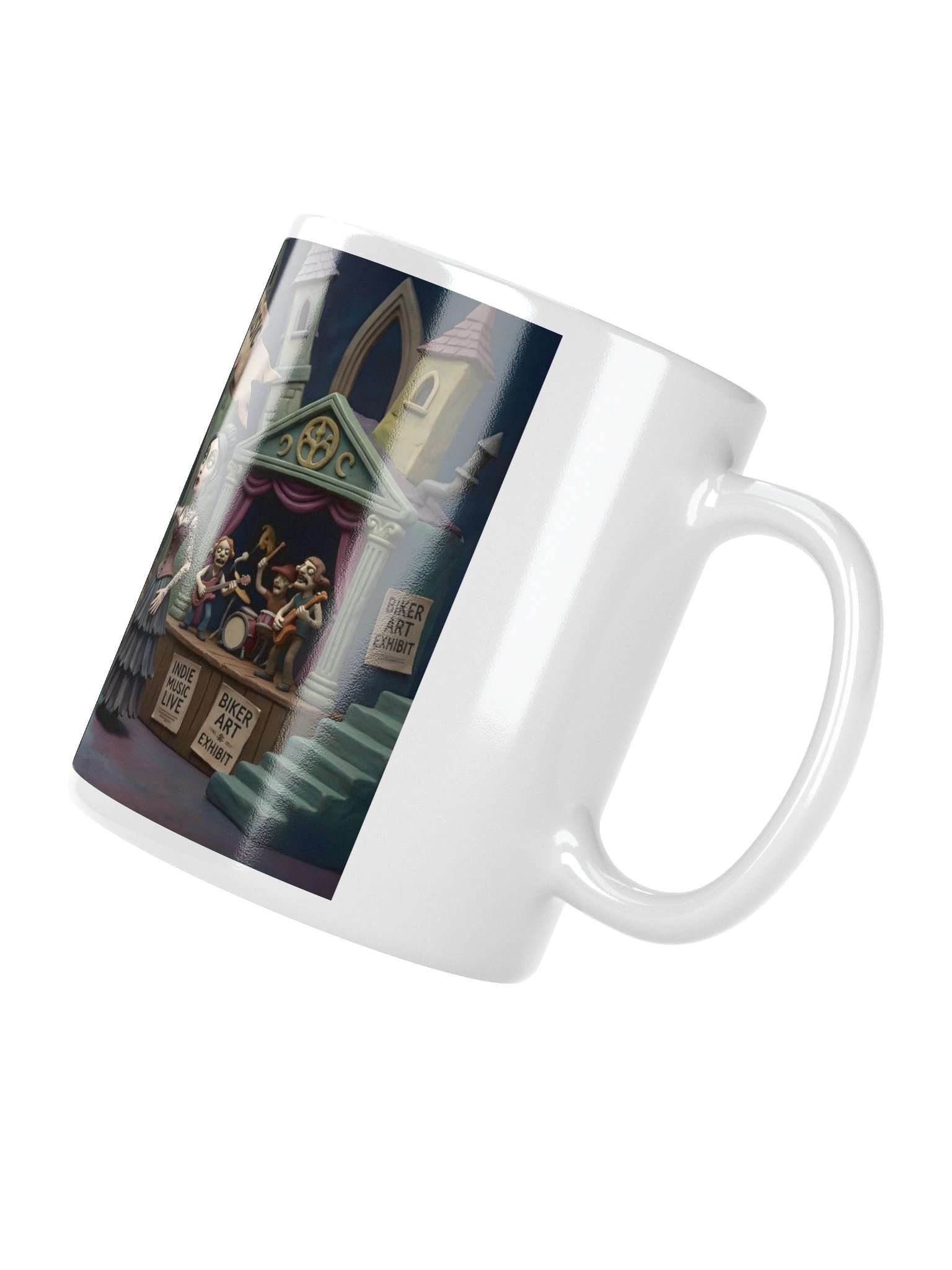 Gothic Biker Art Mug product image (4)