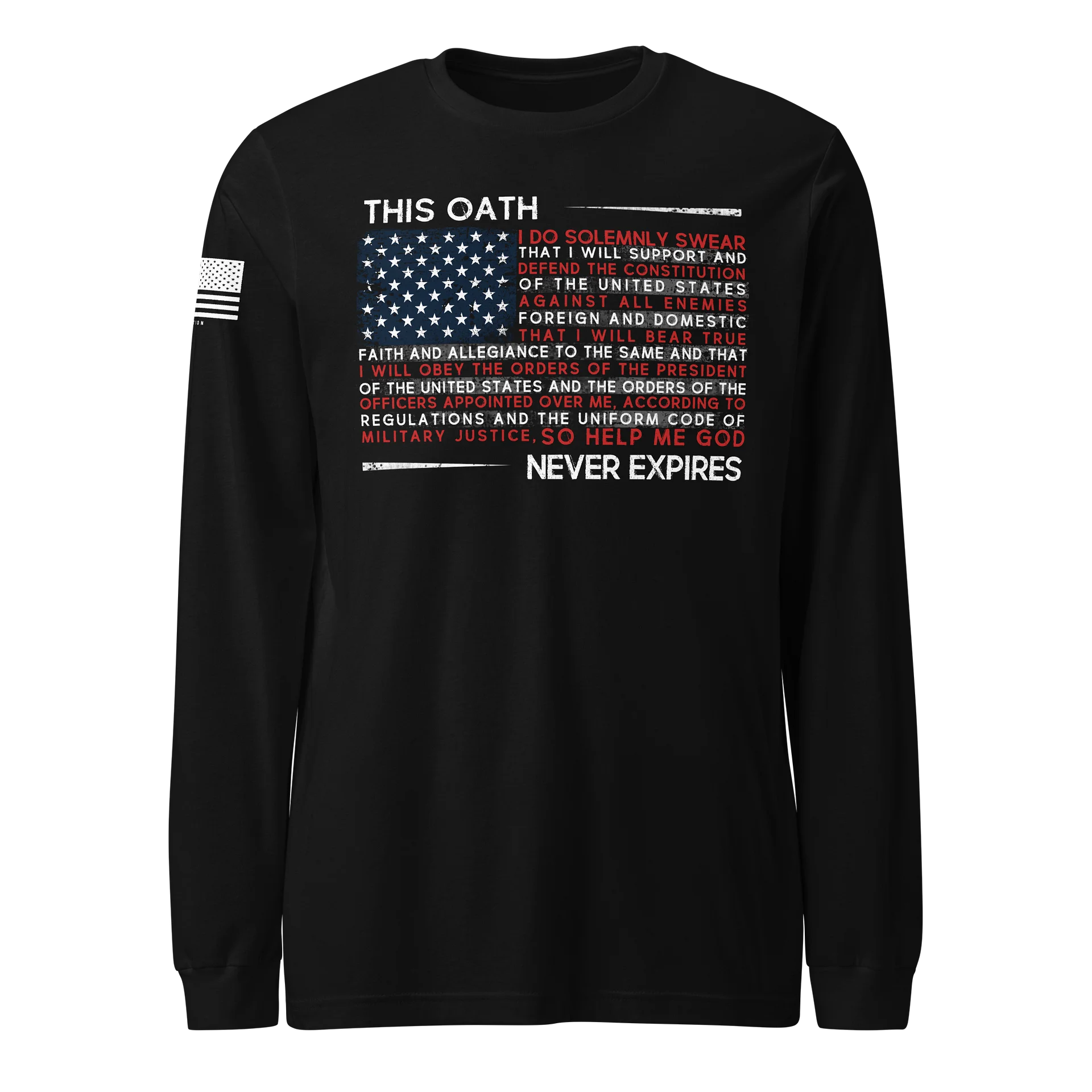 Veteran Oath Long Sleeve product image (1)