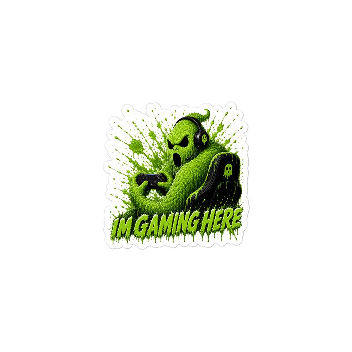 IM GAMING HERE STICKER product image (2)