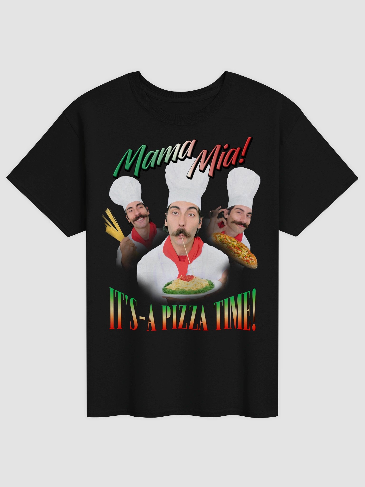 Mama mia! It's pizza time - the Italianest T-shirt product image (1)