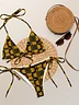 The Berry Sweetheart — Recycled All-Over Print String Bikini