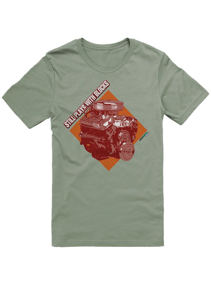 350 Chevy Engine Still Plays With Blocks T-Shirt product image (1)