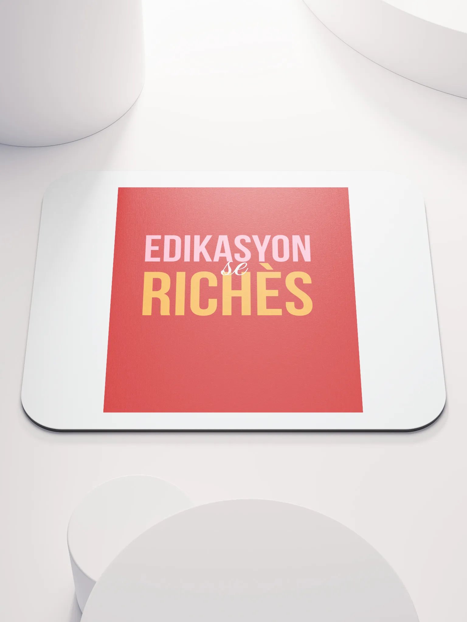 Edikasyon se Richès Mouse Pad – Navigate with Purpose product image (1)