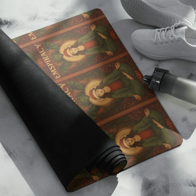 🌑🐉 THE EMSPIRACY MEDITATION MAT, ALIGN, ASCEND, AWAKEN 🐉🌑 product image (3)