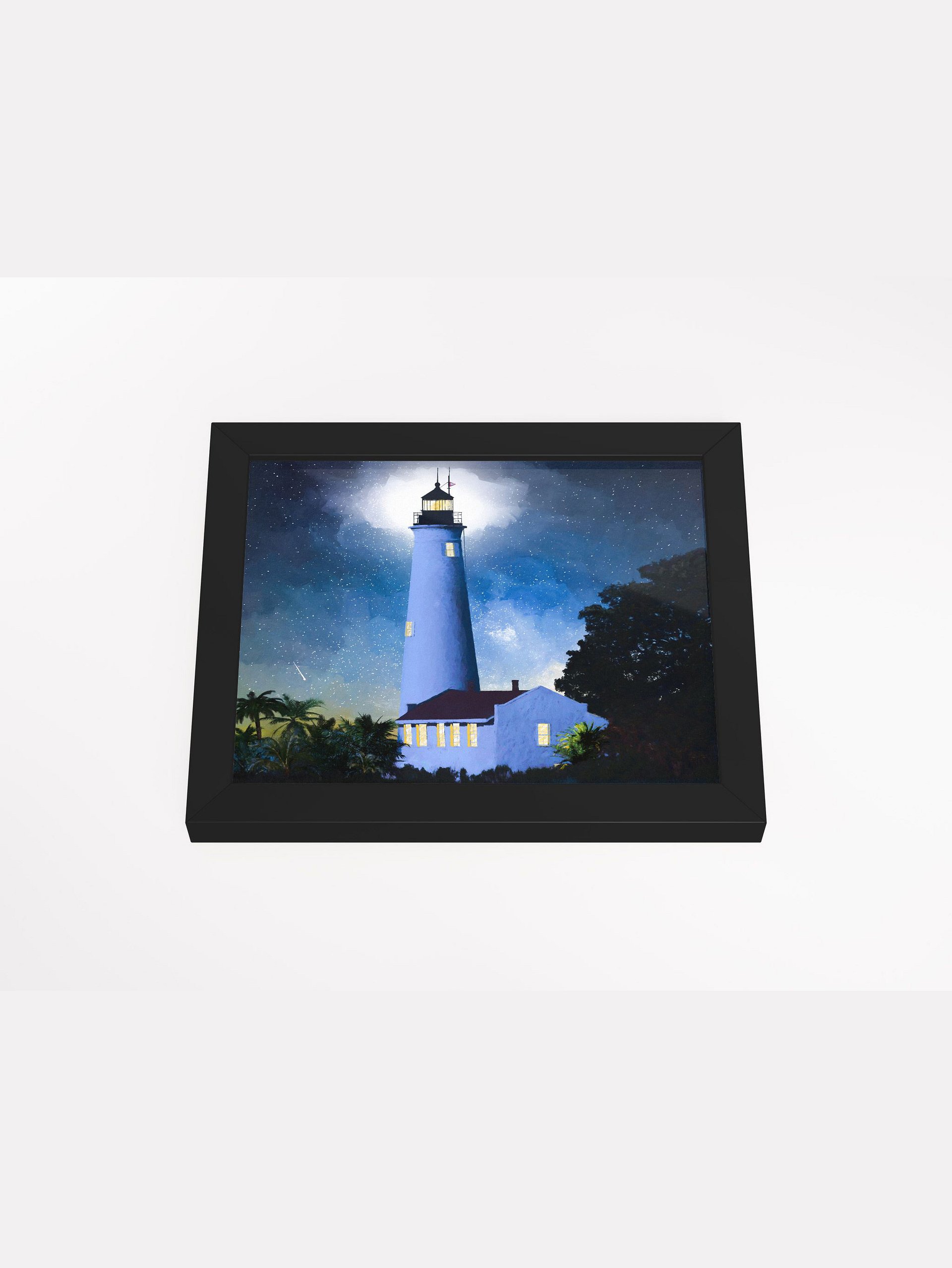 Historic St Marks Lighthouse – Florida Studio Framed Print product image (4)