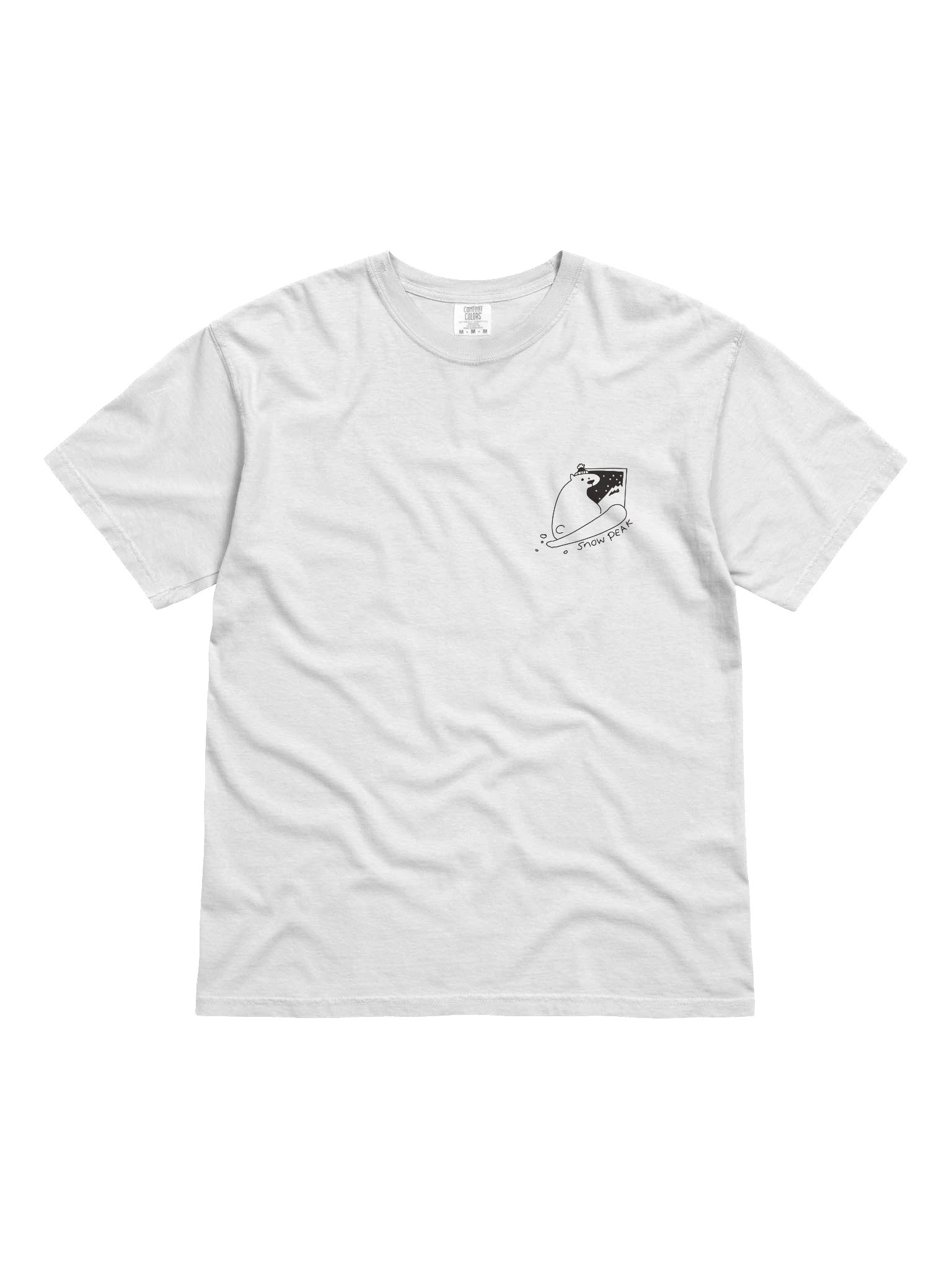 Snow peak polar bear T-shirt product image (1)