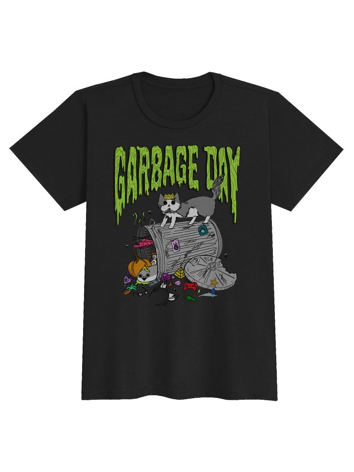 women's garbage day printed shirt product image (1)