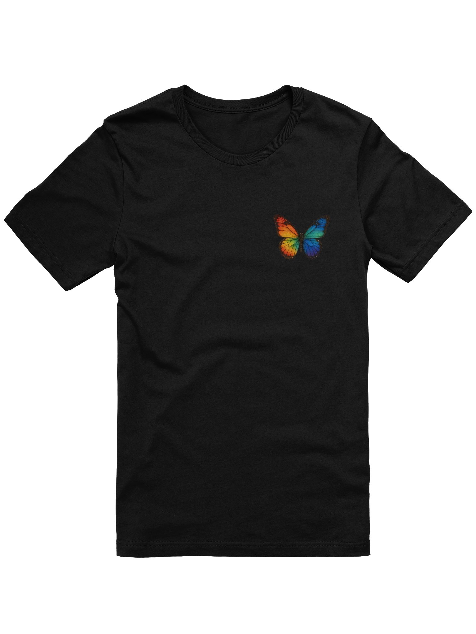 Always Dream Higher, Daily Vibrant Butterfly T-Shirt product image (2)