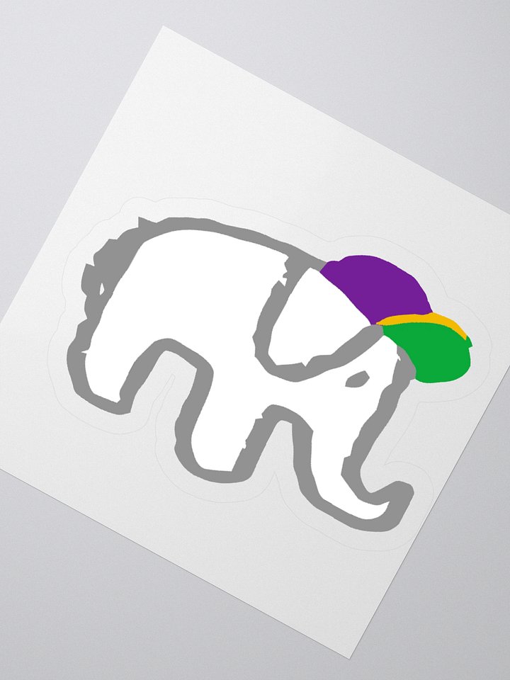 ELEPHANT ON A STICKER product image (2)
