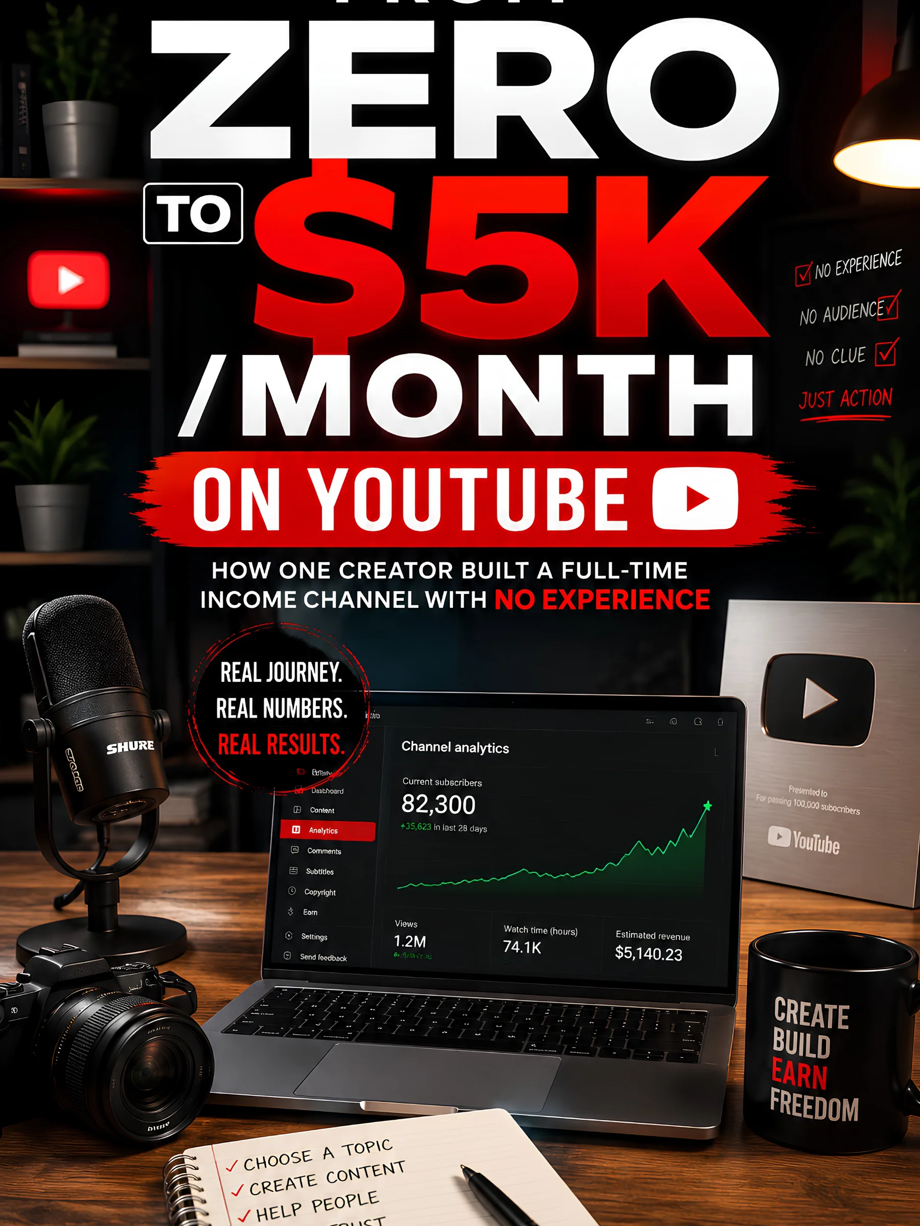From Zero to $5K/Month on YouTube product image (1)