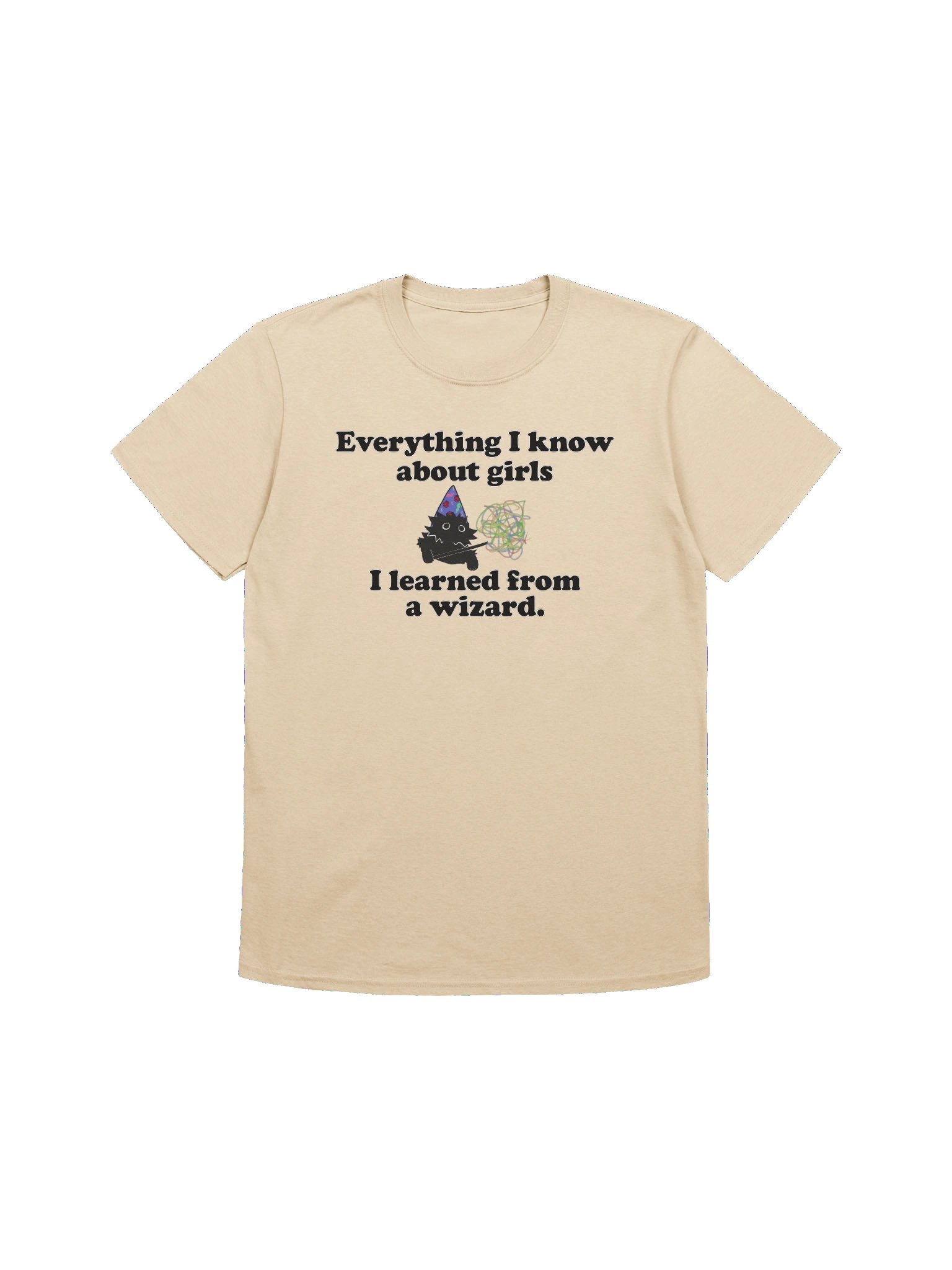 Everything I know about girls (wizard ed) discount tee product image (28)