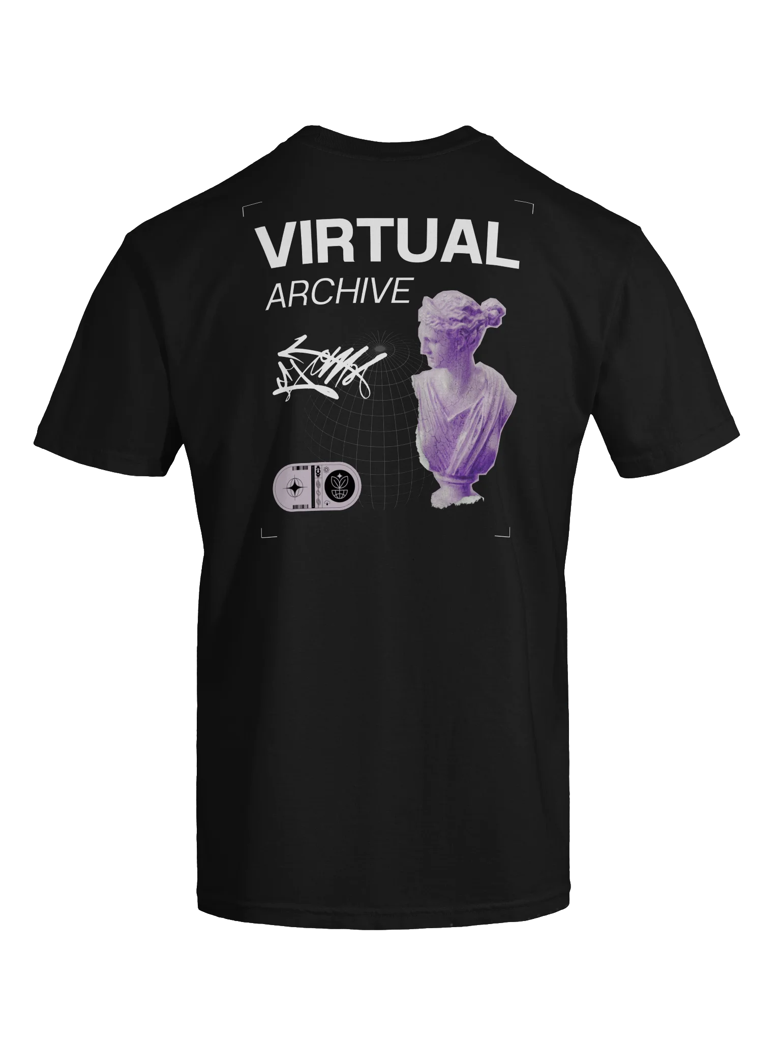 LunaNova "Virtual Archive" Aesthetic T-Shirt product image (7)