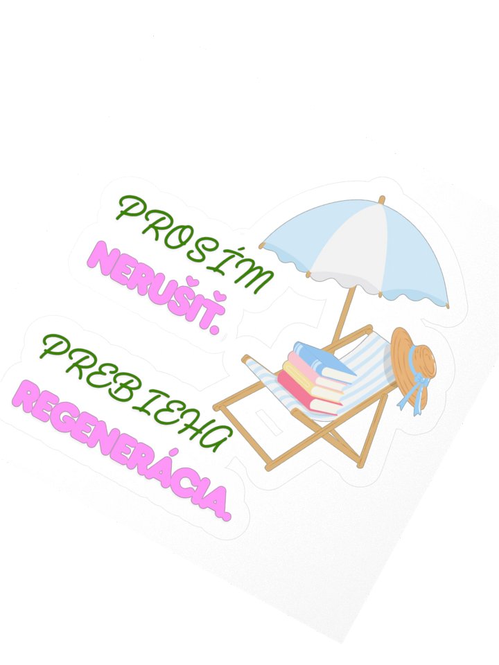 Nálepka "Regenerácia" product image (2)
