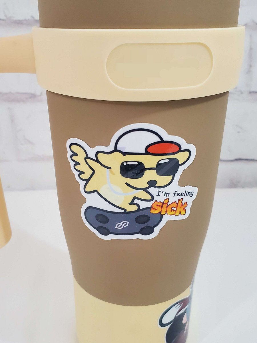 SICK DOG STICKER product image (3)