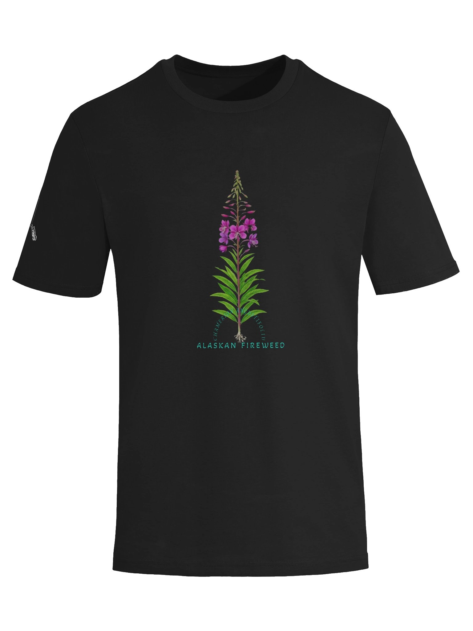 DELUXE "ALASKAN FIREWEED" ORGANIC COTTON TEE product image (5)