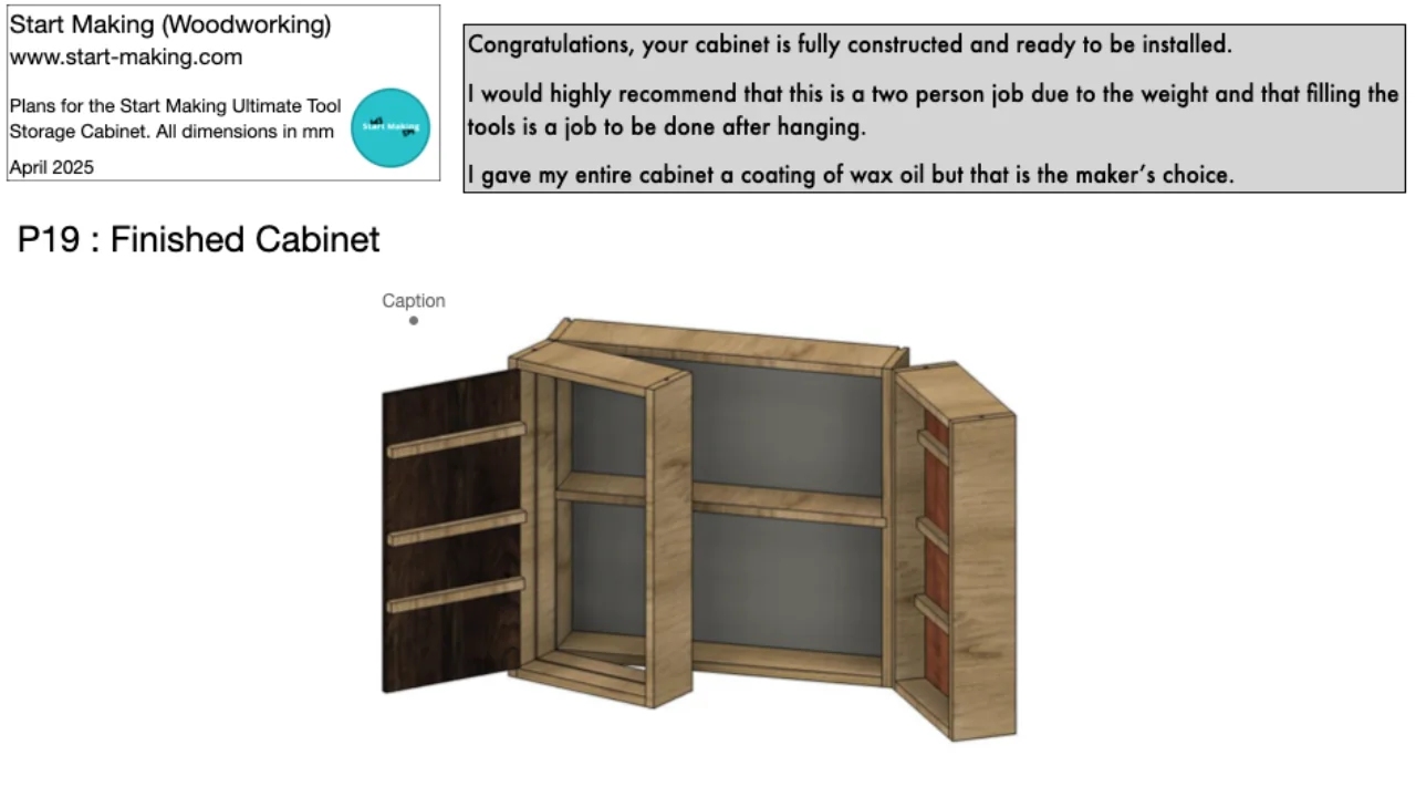 The Ultimate Tool Storage Cabinet Plans product image (4)