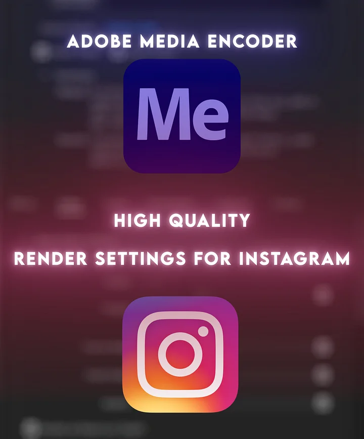 Media Encoder Render Settings product image (1)