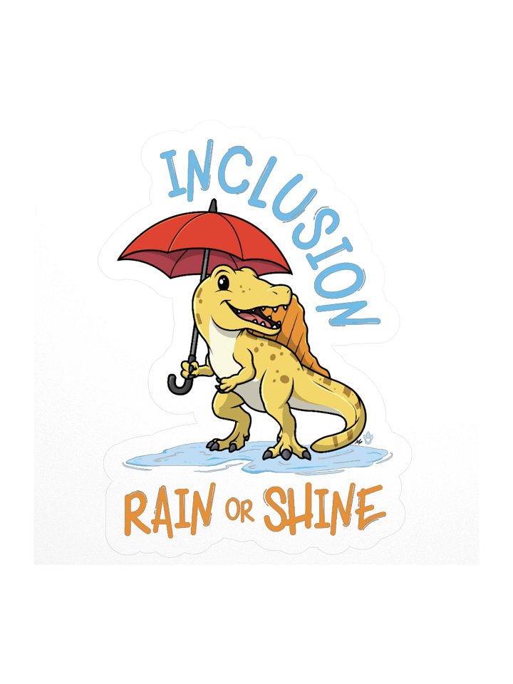 Inclusion Rain or Shine - Sticker product image (1)