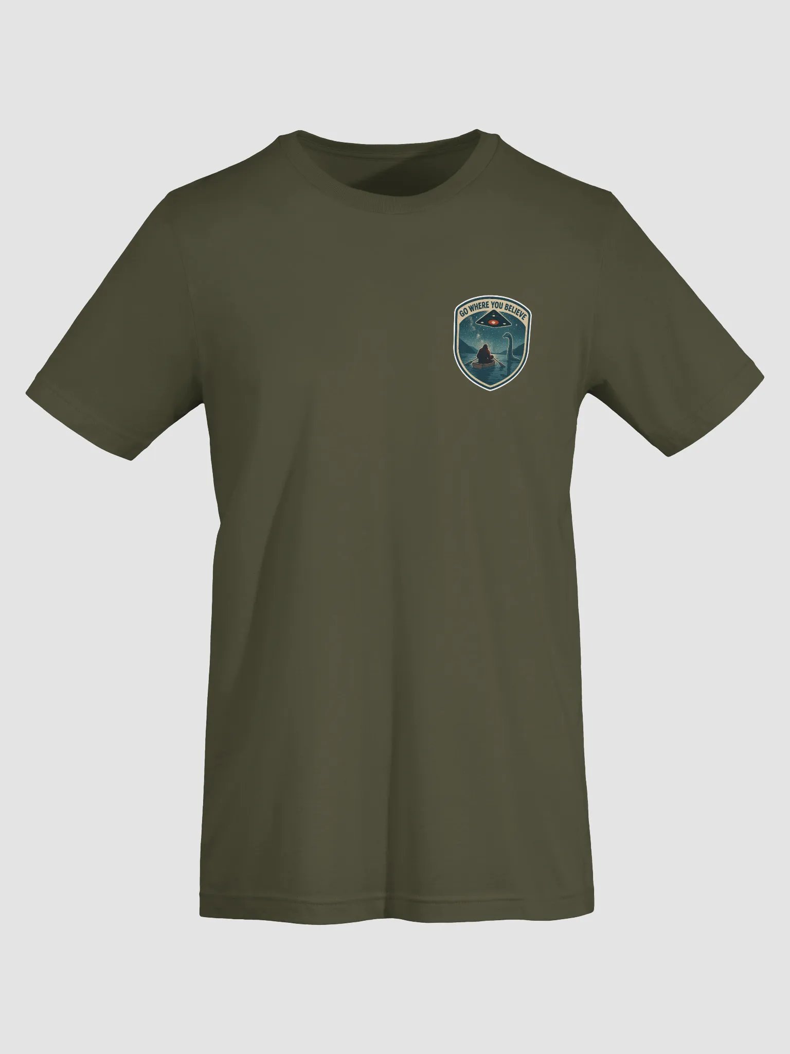 Go Where You Believe" Cryptid & UFO Adventure Shirt product image (3)