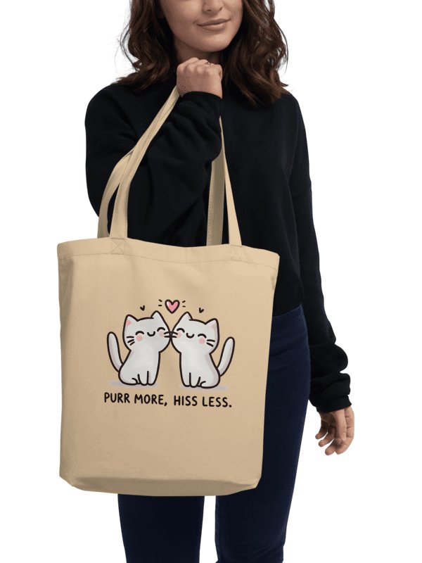Purr more, Hiss less bag product image (2)