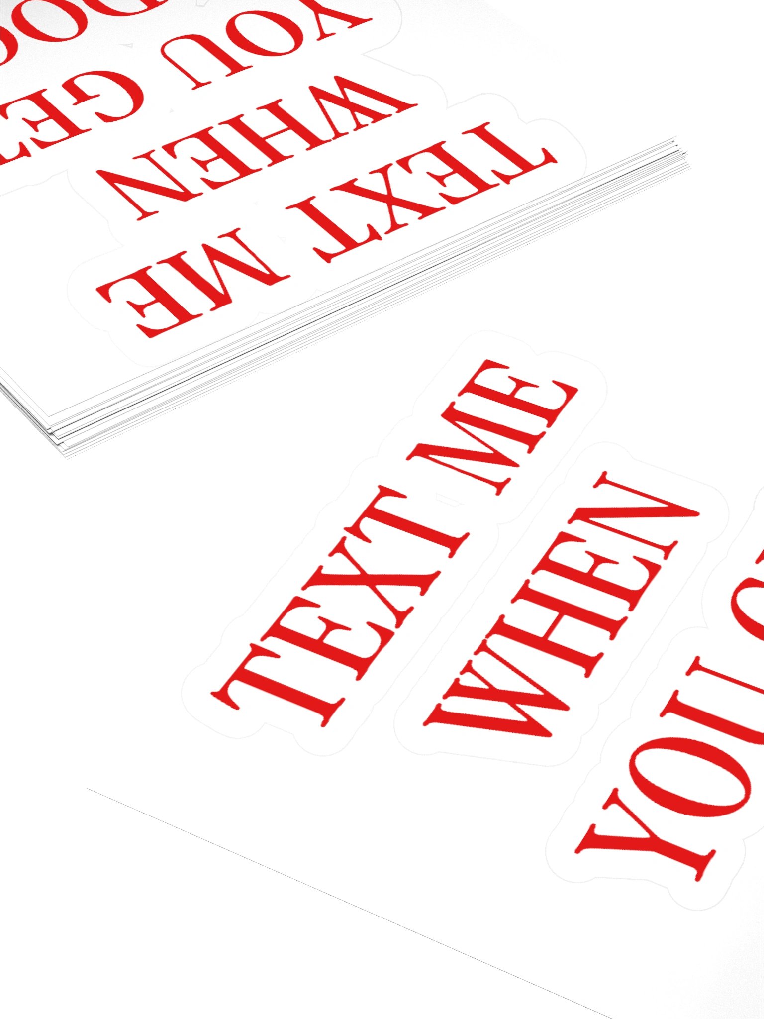 STICKER // Text me when you get a dog product image (8)