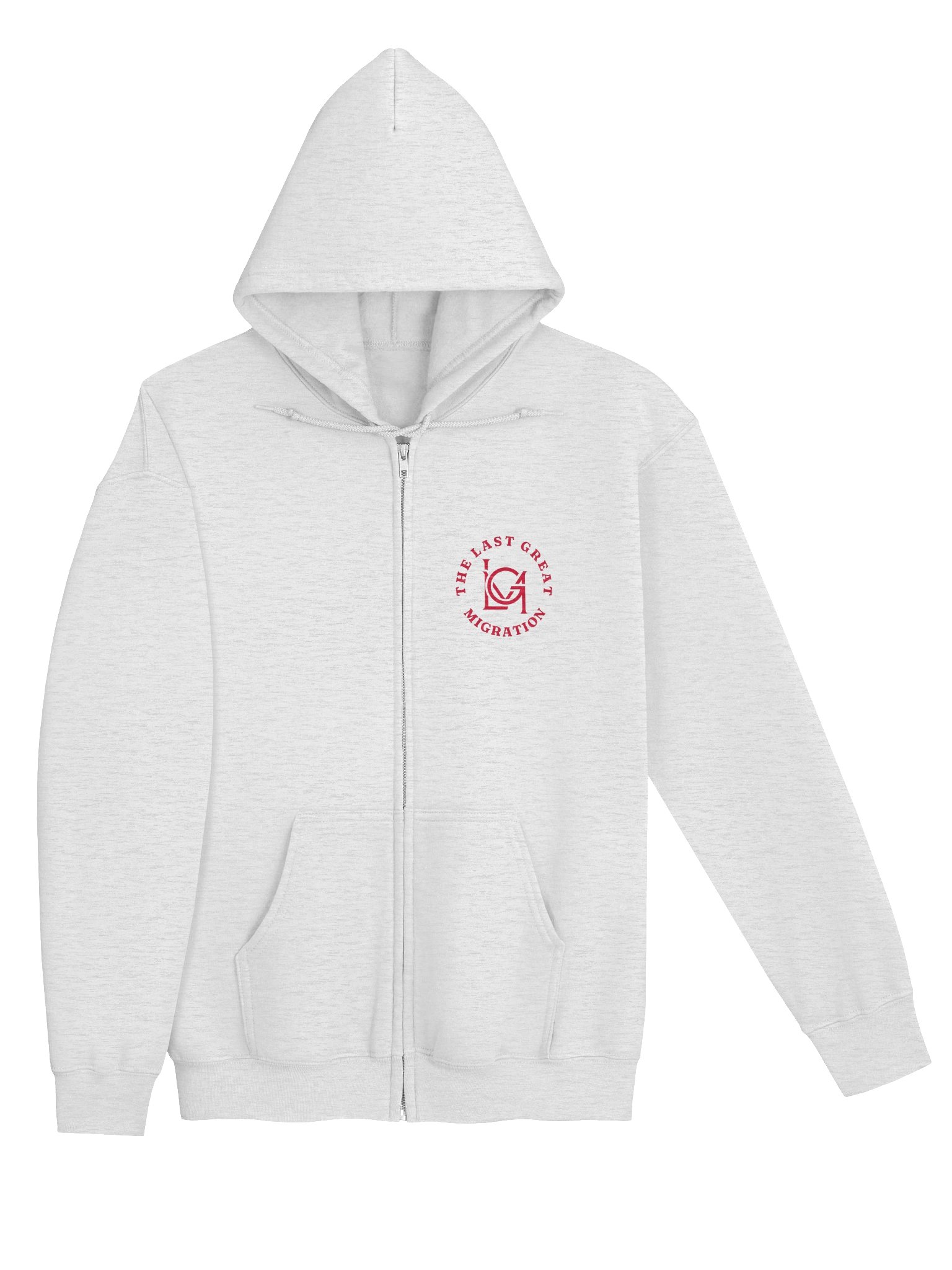 The Migration Zip Hoodie (Red Logo) product image (23)