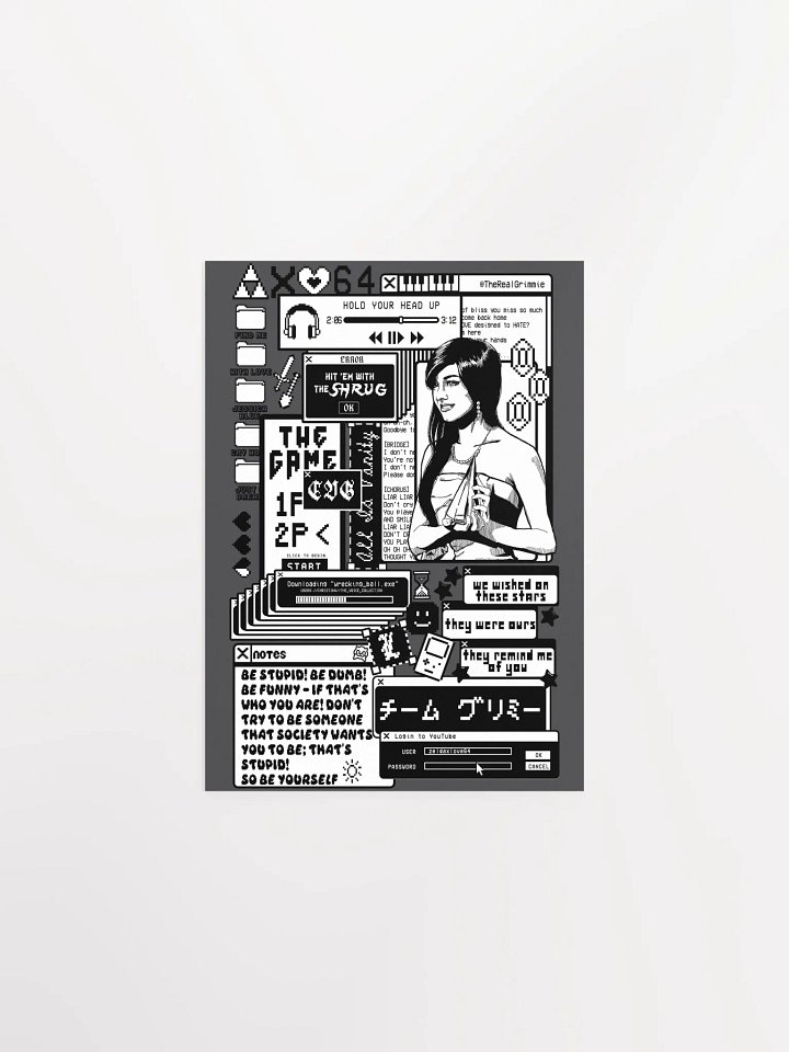 Grimmie Pop Up Poster product image (1)