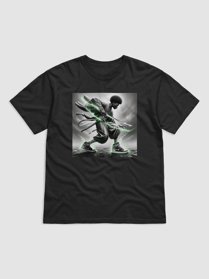 Black Samurai Tee Green product image (9)
