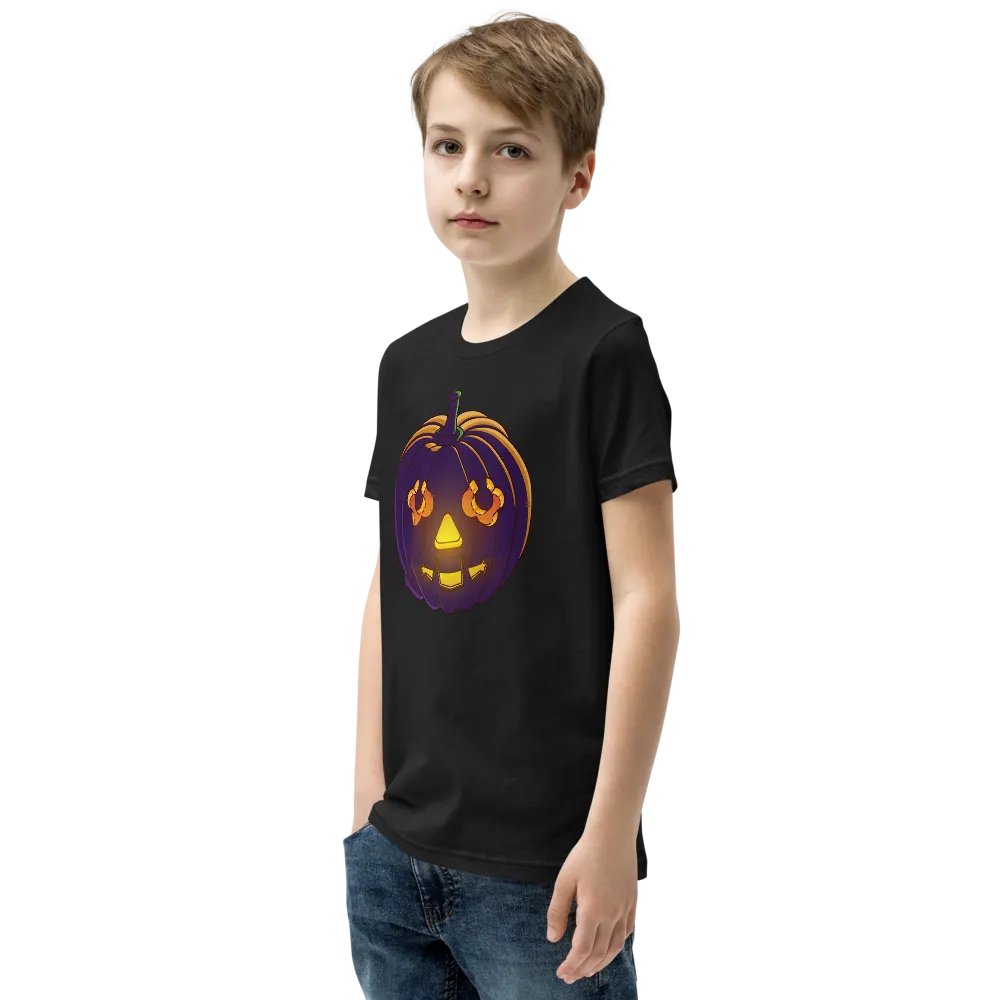 Flame pumpkin - Youth tee product image (4)