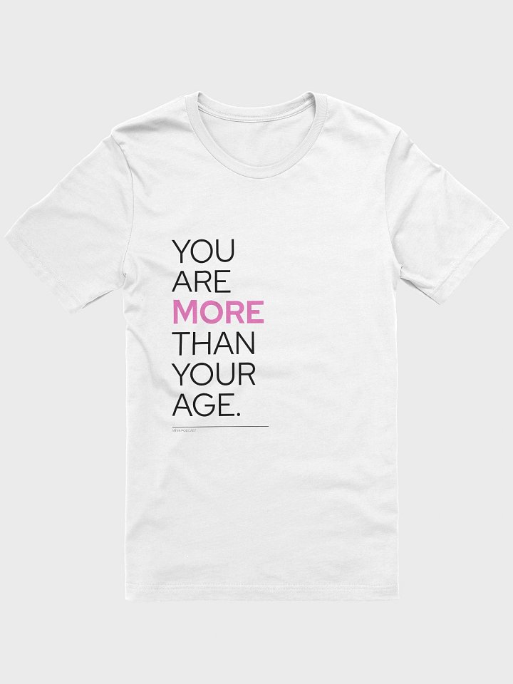 MTYA White T/Pink MORE product image (1)