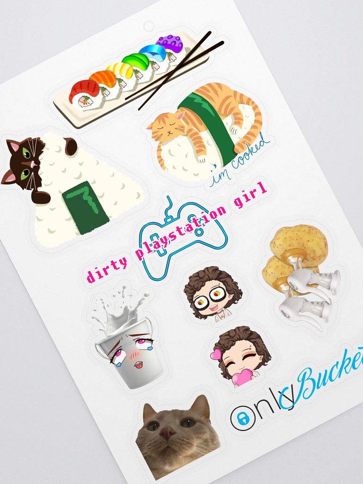 Just Sushi Things - Sticker Sheet product image (1)