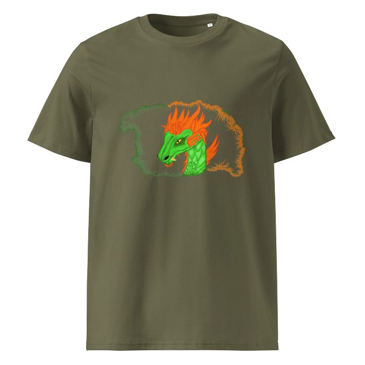 Dragon's Fury Organic Cotton T-Shirt product image (1)