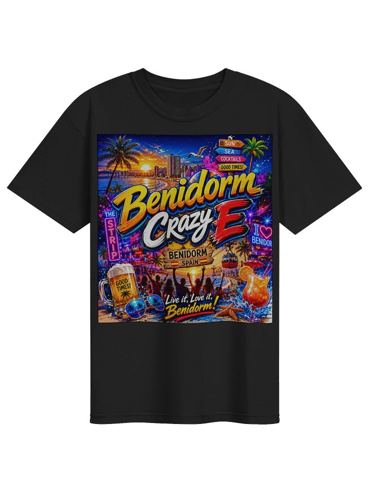 Benidorm Crazy Beach Nightlife Tee product image (1)