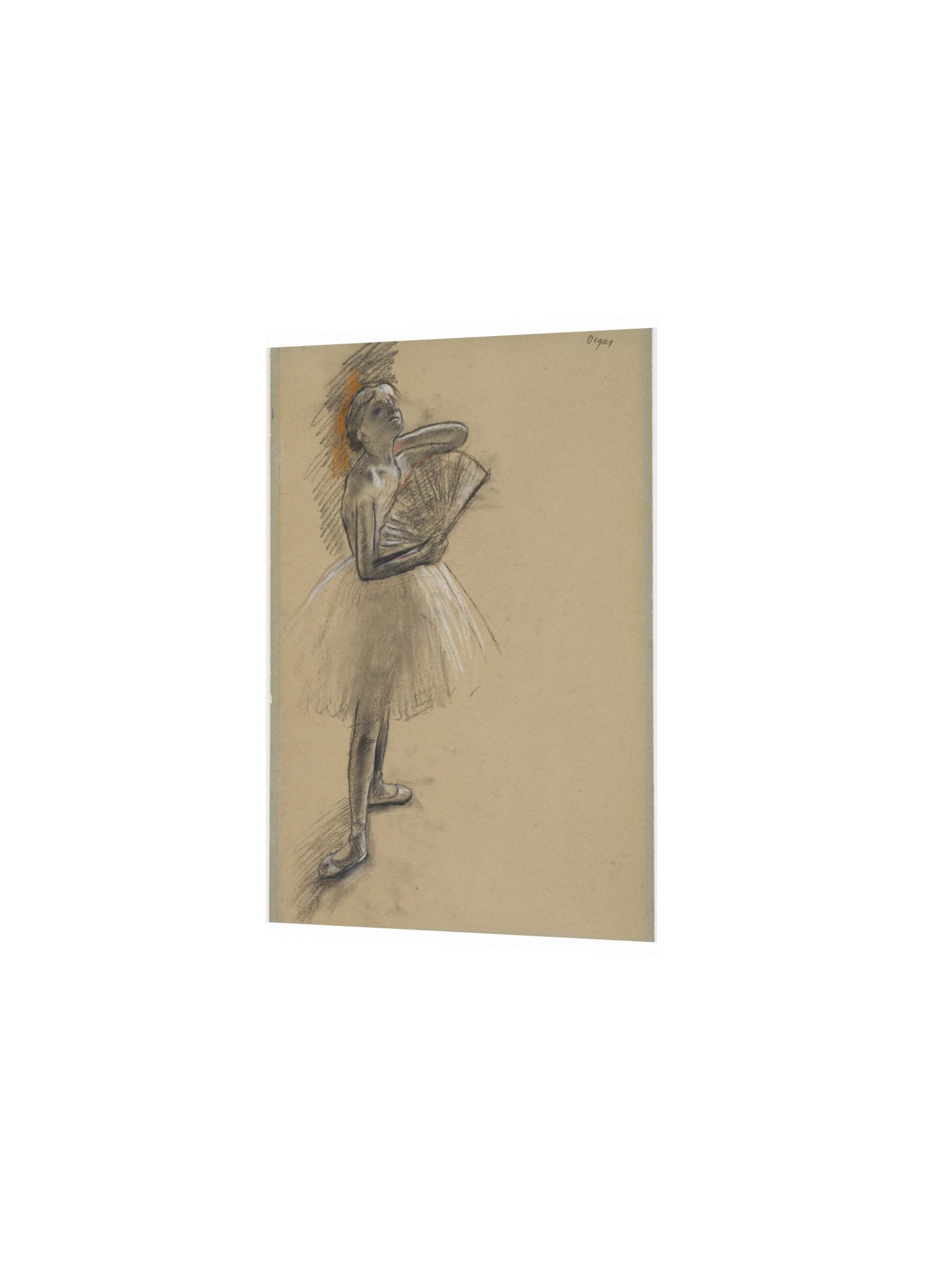 Degas, Dancer with a Fan — Fine-Art Poster product image (3)
