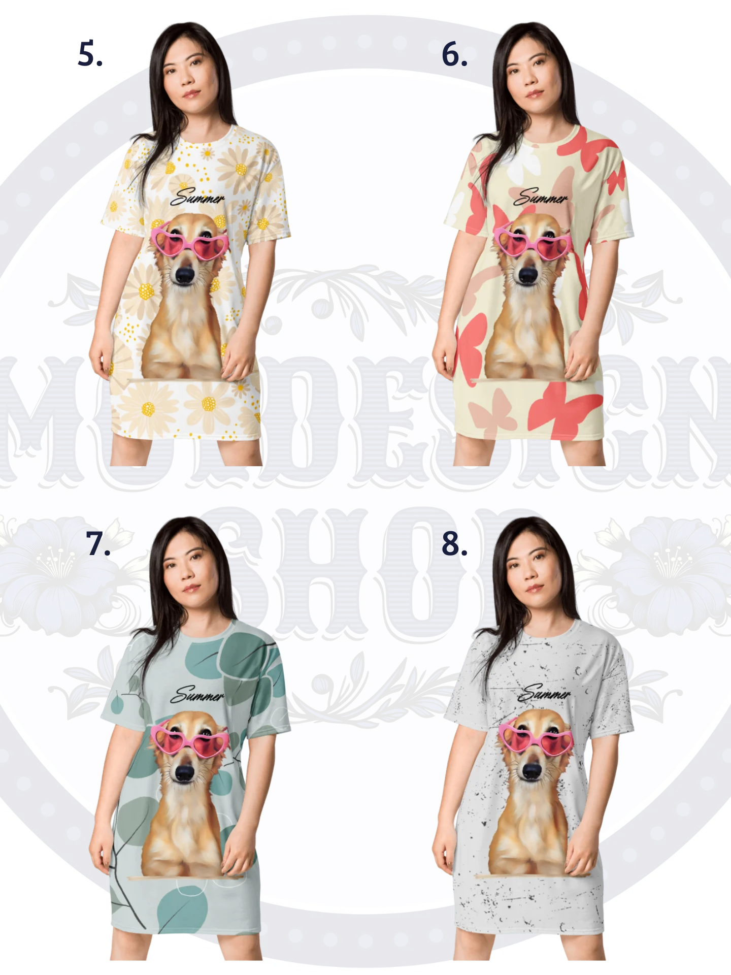 YOUR BEST FRIEND! / PERSONALIZED T-SHIRT DRESS product image (9)