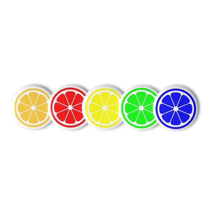 MIKAN Pin Button – 5 Colors product image (2)