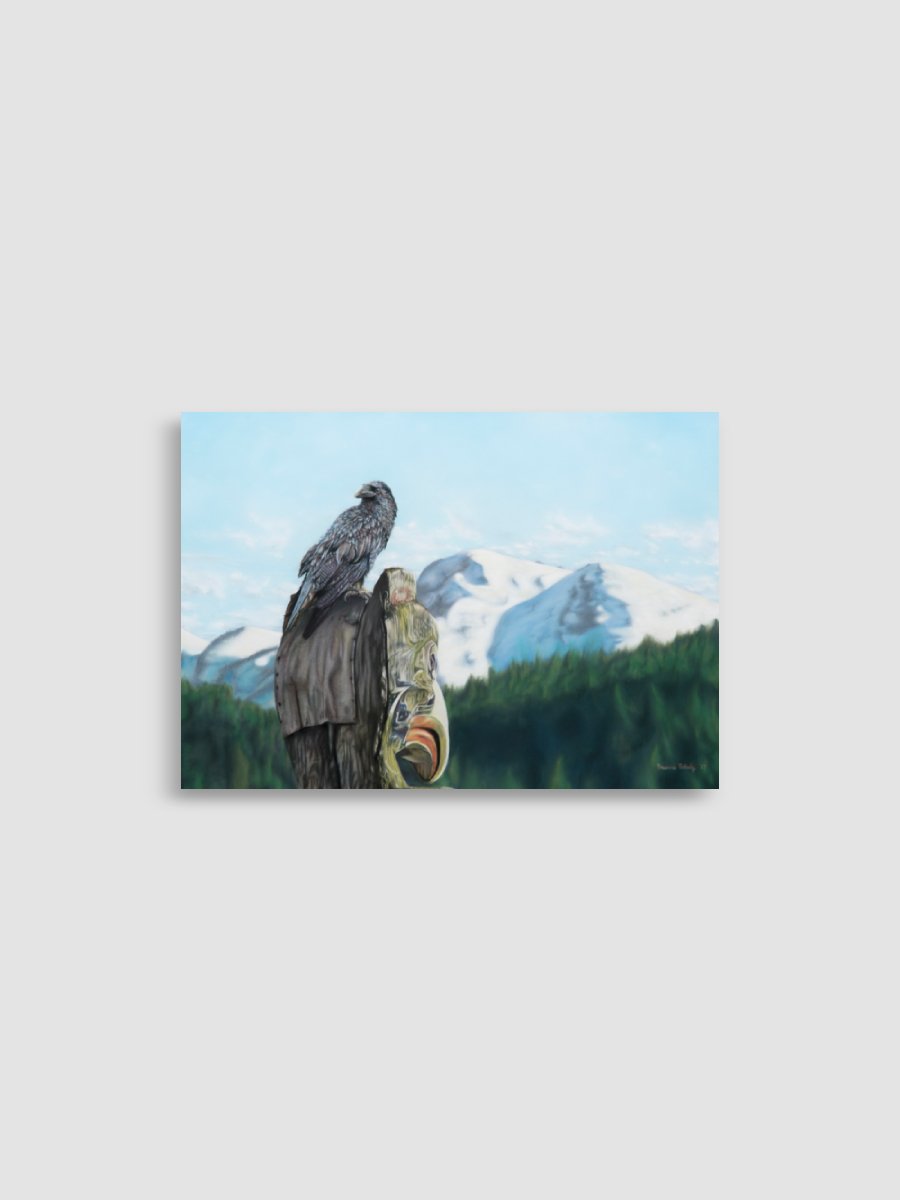 Ravens Totem ~ Enhanced Matte Paper Poster product image (1)