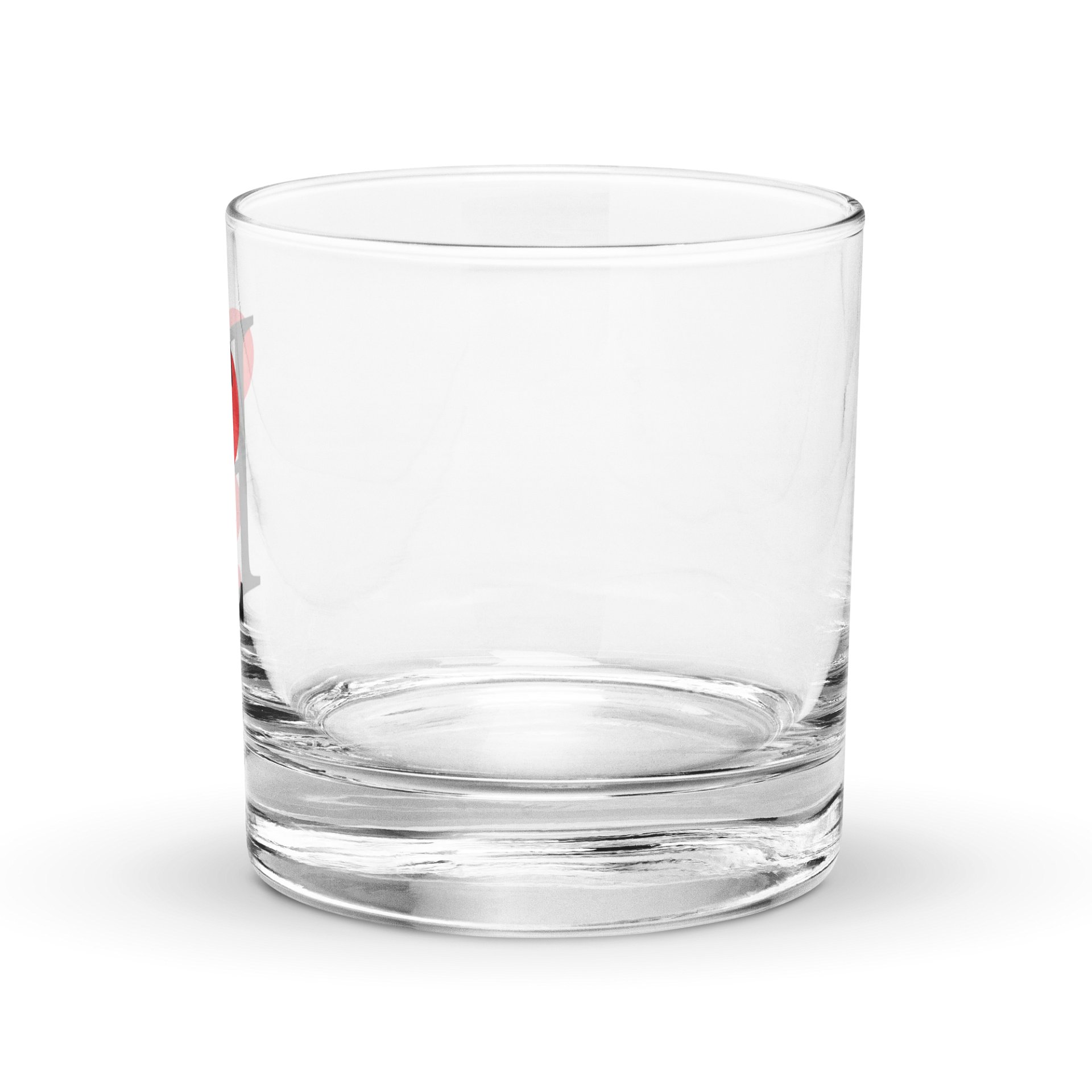 Question Mark Logo Rocks Glass product image (2)